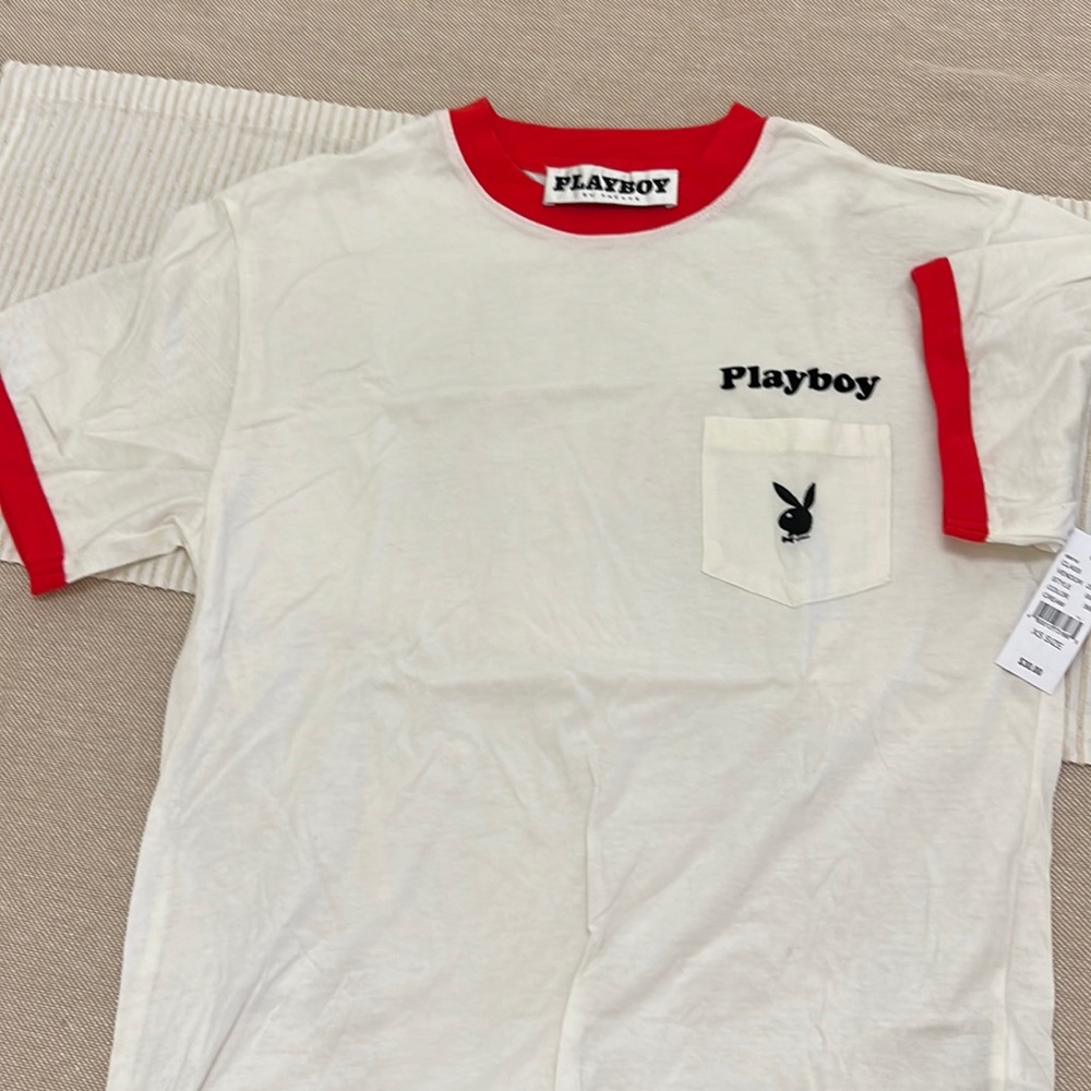 NWT PacSun Playboy baseball T